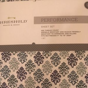 Threshold performance sheet set NWT